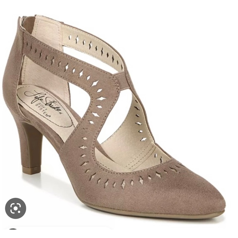 Lifestride Soft System pumps tan sz 8.5